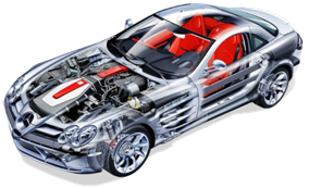 在傳統燃油汽車(chē)上(shàng)的(de)應用(yòng)