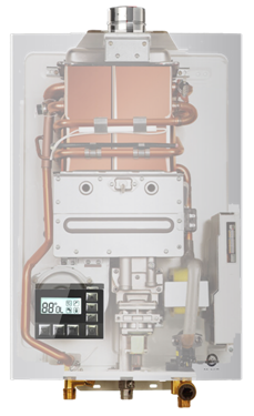 在燃氣熱(rè)水(shuǐ)器(qì)上(shàng)的(de)應用(yòng)